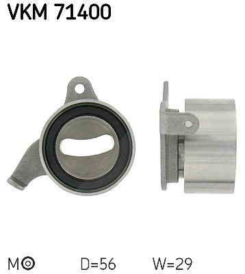 Skf Spannrolle, Zahnriemen [Hersteller-Nr. VKM71400] für Toyota