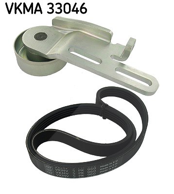 Skf Keilrippenriemensatz [Hersteller-Nr. VKMA33046] für Citroën, Mega, Peugeot, Nissan