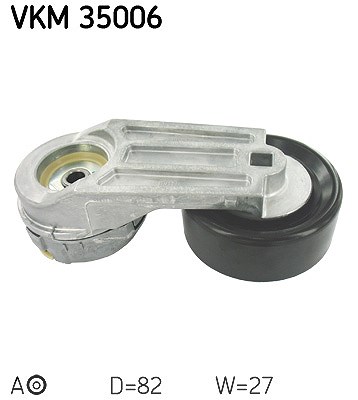 Skf Spannrolle, Keilrippenriemen [Hersteller-Nr. VKM35006] für Chevrolet, Vauxhall, Saab, Opel