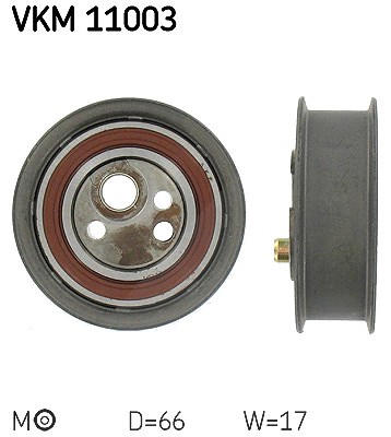Skf Spannrolle, Zahnriemen [Hersteller-Nr. VKM11003] für Audi, VW