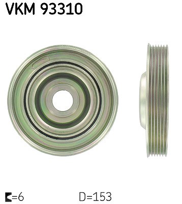 Skf Riemenscheibe, Kurbelwelle [Hersteller-Nr. VKM93310] für Ds, Ford, Citroën, Volvo, Toyota, Ford Usa, Peugeot, Lancia, Fiat