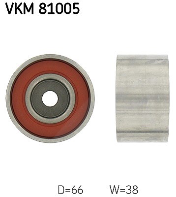 Skf Umlenk-/Führungsrolle, Zahnriemen [Hersteller-Nr. VKM81005] für Lexus, Toyota