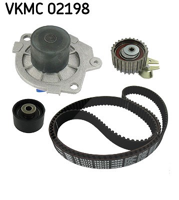 Skf Wasserpumpe + Zahnriemensatz [Hersteller-Nr. VKMC02198] für Lancia, Fiat