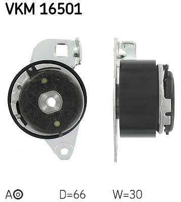 Skf Spannrolle, Zahnriemen [Hersteller-Nr. VKM16501] für Renault