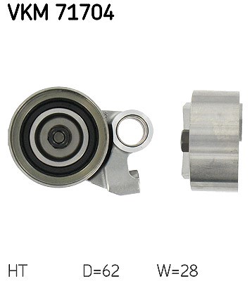 Skf Spannrolle, Zahnriemen [Hersteller-Nr. VKM71704] für Toyota