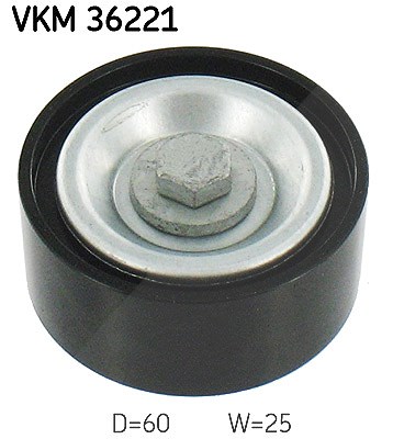 Skf Umlenk-/Führungsrolle, Keilrippenriemen [Hersteller-Nr. VKM36221] für Lada, Dacia, Renault