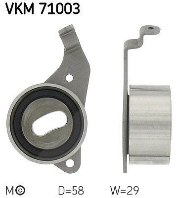 Skf Spannrolle, Zahnriemen [Hersteller-Nr. VKM71003] für Toyota