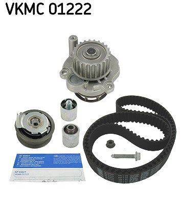Skf Wasserpumpe + Zahnriemensatz [Hersteller-Nr. VKMC01222] für Audi, Seat, Skoda, VW