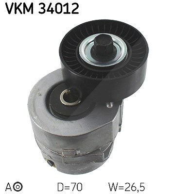 Skf Spannrolle, Keilrippenriemen [Hersteller-Nr. VKM34012] für Ford