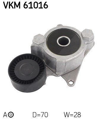 Skf Spannrolle, Keilrippenriemen [Hersteller-Nr. VKM61016] für Toyota, Lexus