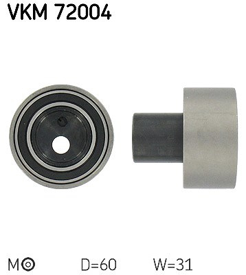Skf Spannrolle, Zahnriemen [Hersteller-Nr. VKM72004] für Nissan