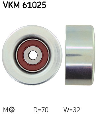 Skf Umlenk-/Führungsrolle, Keilrippenriemen [Hersteller-Nr. VKM61025] für Lexus, Toyota