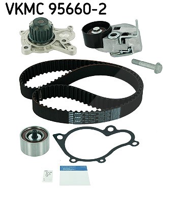 Skf Wasserpumpe + Zahnriemensatz [Hersteller-Nr. VKMC95660-2] für Hyundai