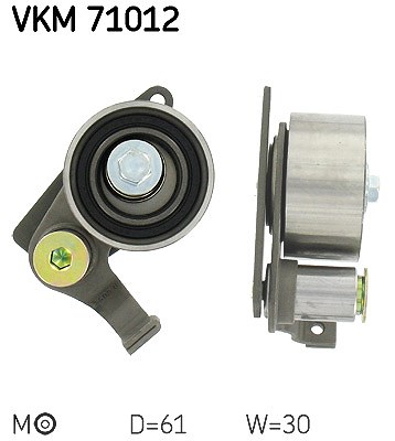 Skf Spannrolle, Zahnriemen [Hersteller-Nr. VKM71012] für Toyota