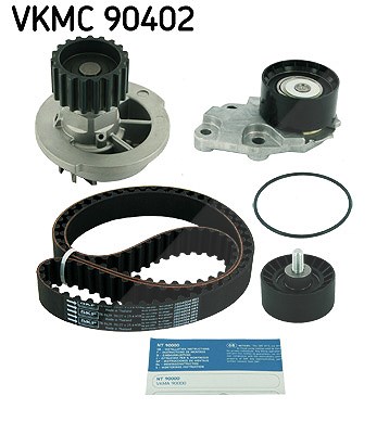 Skf Wasserpumpe + Zahnriemensatz [Hersteller-Nr. VKMC90402] für Daewoo, Chevrolet