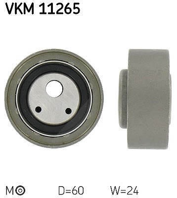 Skf Spannrolle, Zahnriemen [Hersteller-Nr. VKM11265] für Audi