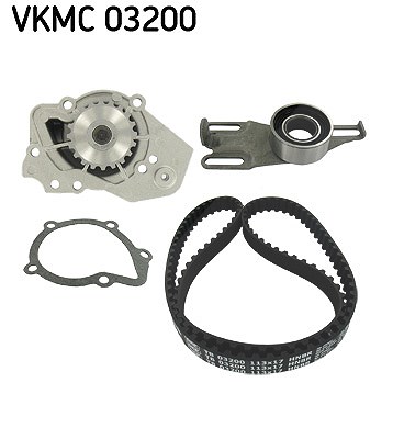 Skf Wasserpumpe + Zahnriemensatz [Hersteller-Nr. VKMC03200] für Peugeot, Citroën