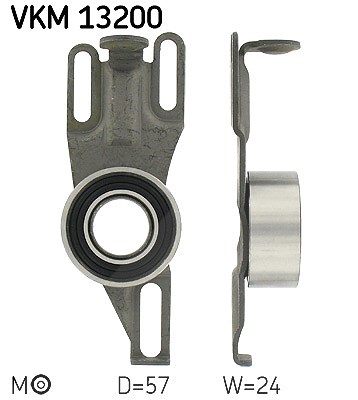 Skf Spannrolle, Zahnriemen [Hersteller-Nr. VKM13200] für Citroën, Peugeot