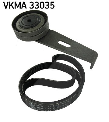 Skf Keilrippenriemensatz [Hersteller-Nr. VKMA33035] für Lancia, Peugeot, Fiat, Citroën