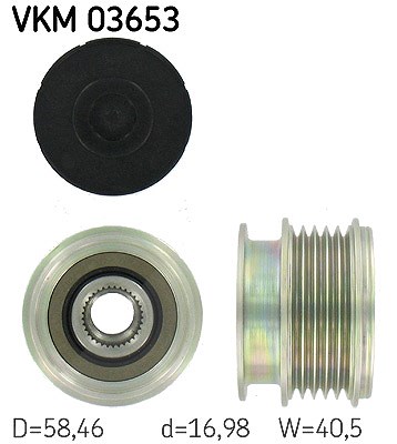 Skf Generatorfreilauf [Hersteller-Nr. VKM03653] für Volvo, Ford