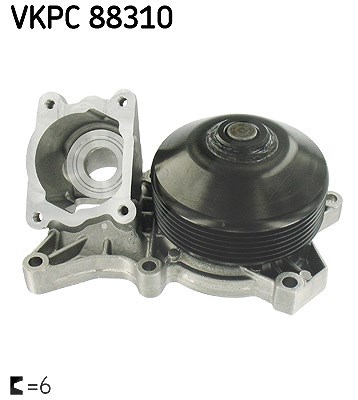 Skf Wasserpumpe [Hersteller-Nr. VKPC88310] für BMW