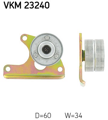 Skf Umlenk-/Führungsrolle, Zahnriemen [Hersteller-Nr. VKM23240] für Peugeot, Rover, Citroën, Fso, Talbot, Lada