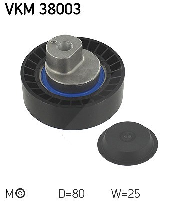 Skf Spannrolle, Keilrippenriemen [Hersteller-Nr. VKM38003] für BMW
