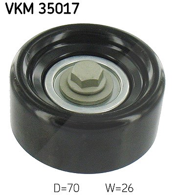 Skf Umlenk-/Führungsrolle, Keilrippenriemen [Hersteller-Nr. VKM35017] für Saab, Opel, Chevrolet, Vauxhall