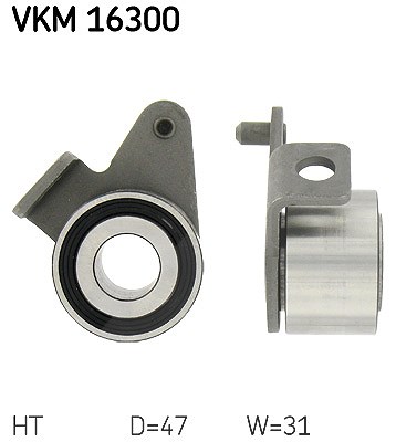 Skf Spannrolle, Zahnriemen [Hersteller-Nr. VKM16300] für Volvo