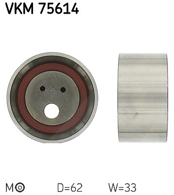 Skf Spannrolle, Zahnriemen [Hersteller-Nr. VKM75614] für Mitsubishi