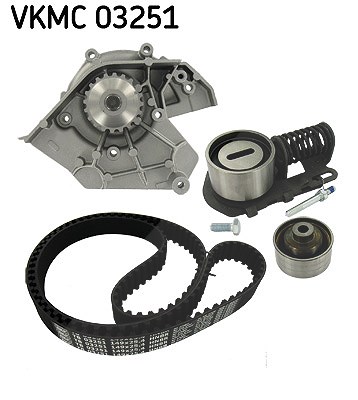 Skf Wasserpumpe + Zahnriemensatz [Hersteller-Nr. VKMC03251] für Fiat, Citroën, Peugeot, Lancia