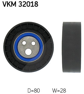 Skf Umlenk-/Führungsrolle, Keilrippenriemen [Hersteller-Nr. VKM32018] für Fiat, Alfa Romeo, Lancia