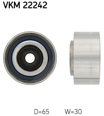 Skf Umlenk-/Führungsrolle, Zahnriemen [Hersteller-Nr. VKM22242] für Lancia, Fiat