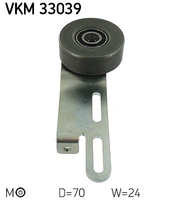 Skf Spannrolle, Keilrippenriemen [Hersteller-Nr. VKM33039] für Citroën, Nissan, Peugeot, Mega