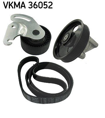 Skf Keilrippenriemensatz [Hersteller-Nr. VKMA36052] für Nissan, Dacia, Renault