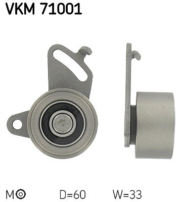 Skf Spannrolle, Zahnriemen [Hersteller-Nr. VKM71001] für Toyota