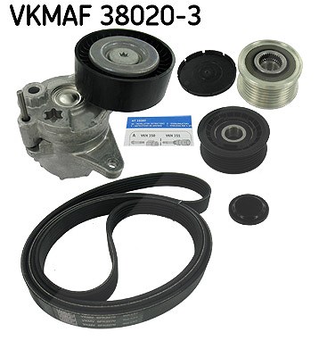 Skf Keilrippenriemensatz [Hersteller-Nr. VKMAF38020-3] für Mercedes-Benz