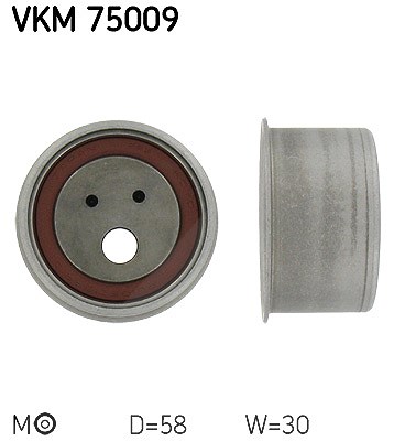 Skf Spannrolle, Zahnriemen [Hersteller-Nr. VKM75009] für Mitsubishi, Volvo