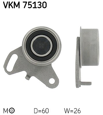 Skf Spannrolle, Zahnriemen [Hersteller-Nr. VKM75130] für Mitsubishi, Hyundai