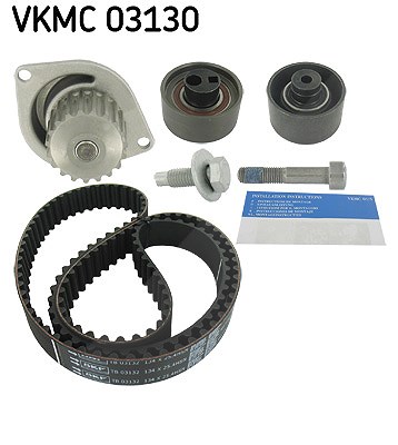 Skf Wasserpumpe + Zahnriemensatz [Hersteller-Nr. VKMC03130] für Citroën, Peugeot