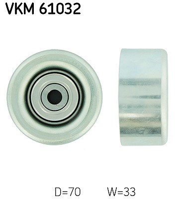 Skf Umlenk-/Führungsrolle, Keilrippenriemen [Hersteller-Nr. VKM61032] für Toyota