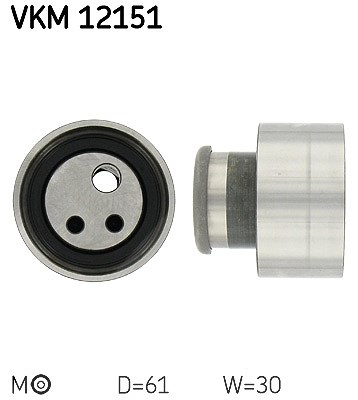 Skf Spannrolle, Zahnriemen [Hersteller-Nr. VKM12151] für Fiat