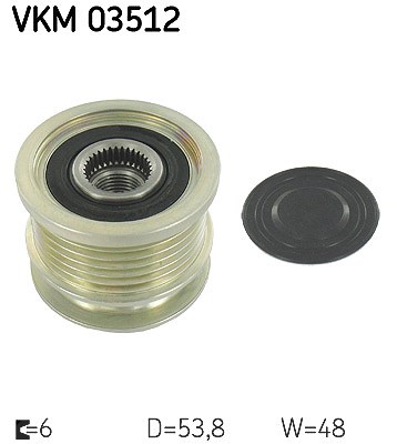 Skf Generatorfreilauf [Hersteller-Nr. VKM03512] für Vauxhall, Opel