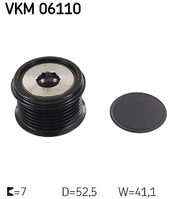 Skf Generatorfreilauf [Hersteller-Nr. VKM06110] für Lexus, Toyota
