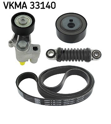 Skf Keilrippenriemensatz [Hersteller-Nr. VKMA33140] für Citroën, Peugeot, Fiat