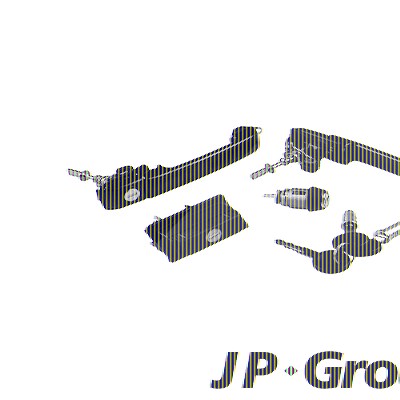 Jp Group Schloßsatz, Schließanlage [Hersteller-Nr. 1187500410] für VW