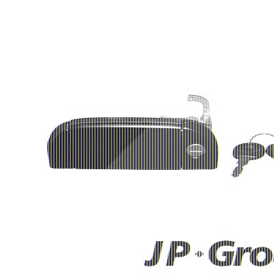 Jp Group Türgriff vorne links T4 [Hersteller-Nr. 1187102170] für VW