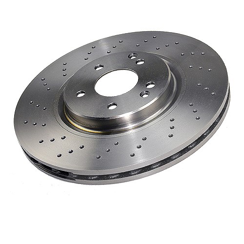 Atec Bremsscheibe Vorderachse gelocht Belüftet [Hersteller-Nr. 10603481] für Mercedes-Benz