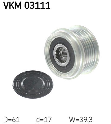 Skf Generatorfreilauf [Hersteller-Nr. VKM03111] für VW, Seat, Skoda