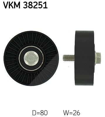 Skf Umlenk-/Führungsrolle, Keilrippenriemen [Hersteller-Nr. VKM38251] für BMW